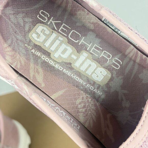 Skechers Slip-Ins Go Walk 5 Joy Vela Shoes Womens 6 Mauve Pink Memory Foam - Picture 9 of 11